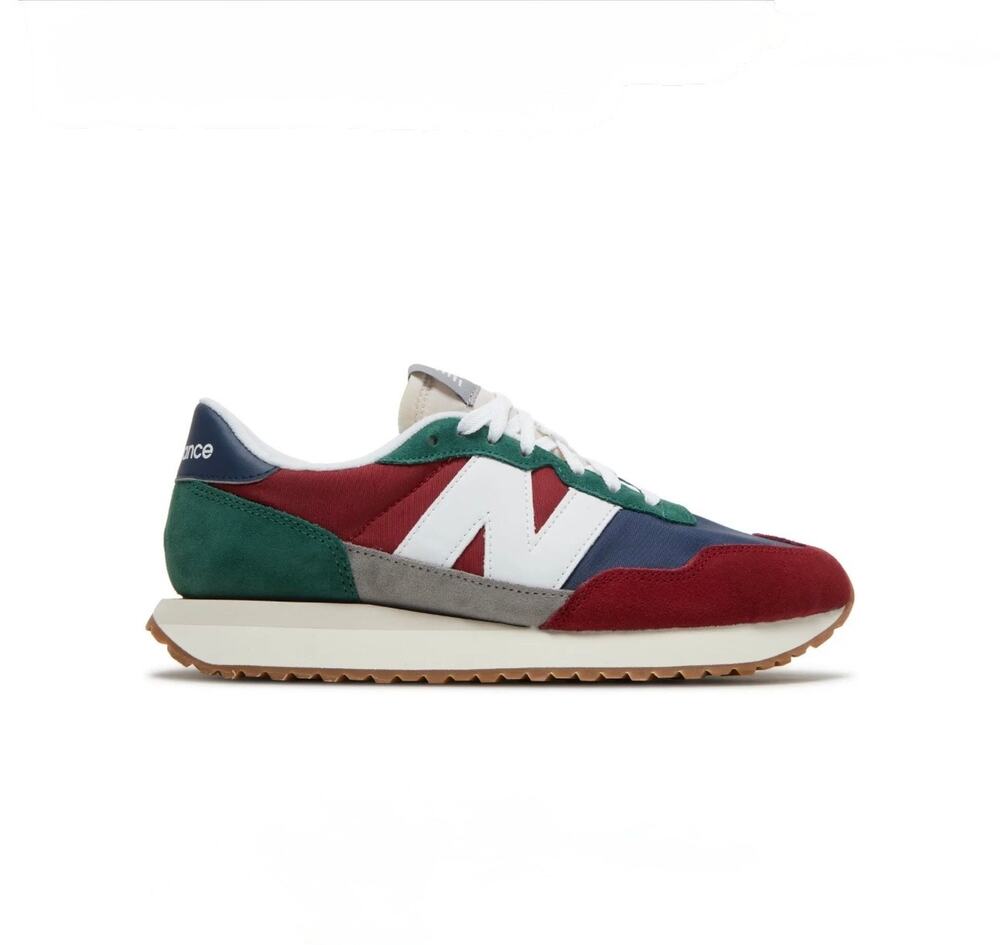 New Balance Men's 237V1 Scarlet Team Forest Green Size 9